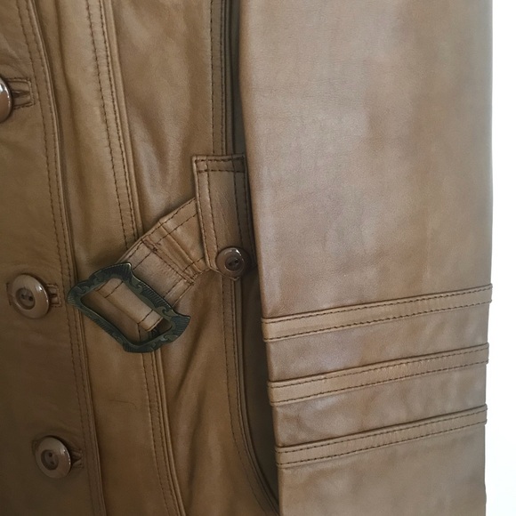 Brand new Leather coat Size M-L - Picture 3 of 10